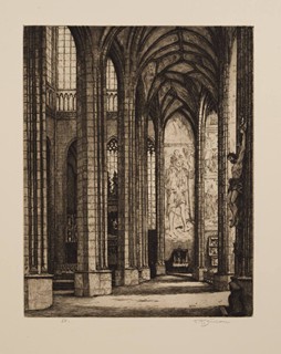 František Tavík Šimon (1877-1942) František Kobliha (1877-1962) - DVOJICE PRAŽSKÝCH MOTIVŮ