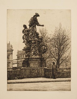 František Tavík Šimon (1877-1942) František Kobliha (1877-1962) - DVOJICE PRAŽSKÝCH MOTIVŮ