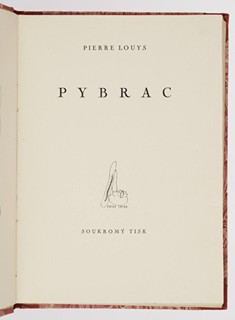 Toyen (1902-1980) Pierre Louÿs (1870-1925) - PYBRAC + MAGDALENA
