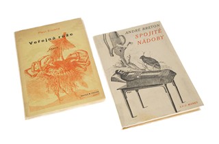 André Breton (1896-1966) Paul Éluard (1895-1952) - DVOJICE SURREALISTICKÝCH PUBLIKACÍ