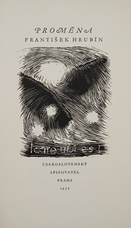 Josef Šíma (1891-1971) - DVOJICE PUBLIKACÍ S ILUSTRACEMI JOSEFA ŠÍMY