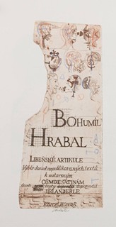 Bohumil Hrabal (1914-1997) Jiří Anderle (1936) - LIBEŇSKÉ ARTIKULE