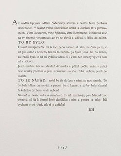 Bohumil Hrabal (1914-1997) Jiří Anderle (1936) - LIBEŇSKÉ ARTIKULE