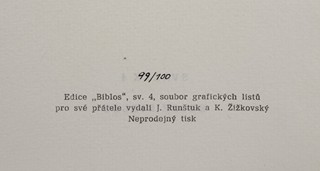 Oldřich Kulhánek (1940-2013) - "DAVID" DESET BAREVNÝCH LEPTŮ
