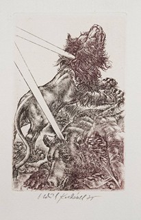 Oldřich Kulhánek (1940-2013) - "DAVID" DESET BAREVNÝCH LEPTŮ