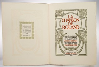 František Kupka (1871-1957) Charles Marie Joseph Bédier (1864-1938) - LA CHANSON DE ROLAND