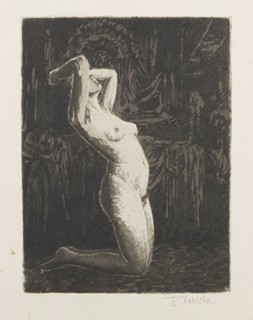 František Kobliha (1877-1962) - ŽENSKÝ AKT