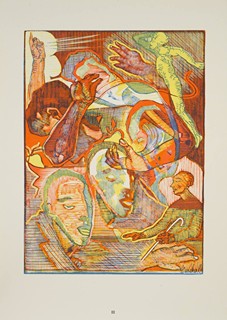 Otokar Březina (1868-1929) Josef Váchal (1884-1969) - RUCE, SBÍRKA BÁSNÍ A OBRAZOVÁ PŘÍLOHA