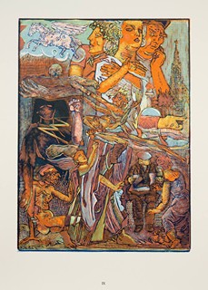 Otokar Březina (1868-1929) Josef Váchal (1884-1969) - RUCE, SBÍRKA BÁSNÍ A OBRAZOVÁ PŘÍLOHA