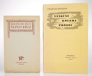 Různí autoři Josef Váchal (1884-1969) - ŠEPOT BŘÍZ A VÁNOČNÍ KOLEDA S DŘEVORYTY JOSEFA VÁCHALA