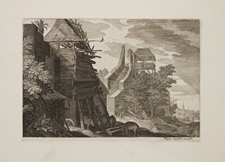 Marco Sadeler - ČTYŘI GRAFICKÉ LISTY S KRAJINAMI PODLE PIETERA STEVENSE