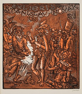 Josef Váchal (1884-1969) - ČTVEŘICE EX LIBRIS