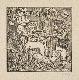 Josef Váchal (1884-1969) - SOUBOR DŘEVORYTŮ