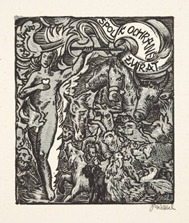 Josef Váchal (1884-1969) - SOUBOR DŘEVORYTŮ