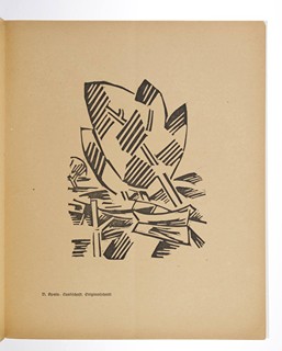 Josef Čapek (1887-1945) Různí autoři - DIE SCHÖNE RARITÄT. MONATSSCHRIFT FÜR EXPRESSIONISTISCHE LITERATUR UND GRAPHIK. SONDERHEFT BÖHMEN