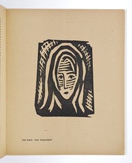 Josef Čapek (1887-1945) Různí autoři - DIE SCHÖNE RARITÄT. MONATSSCHRIFT FÜR EXPRESSIONISTISCHE LITERATUR UND GRAPHIK. SONDERHEFT BÖHMEN