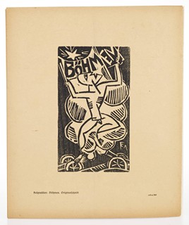 Josef Čapek (1887-1945) Různí autoři - DIE SCHÖNE RARITÄT. MONATSSCHRIFT FÜR EXPRESSIONISTISCHE LITERATUR UND GRAPHIK. SONDERHEFT BÖHMEN