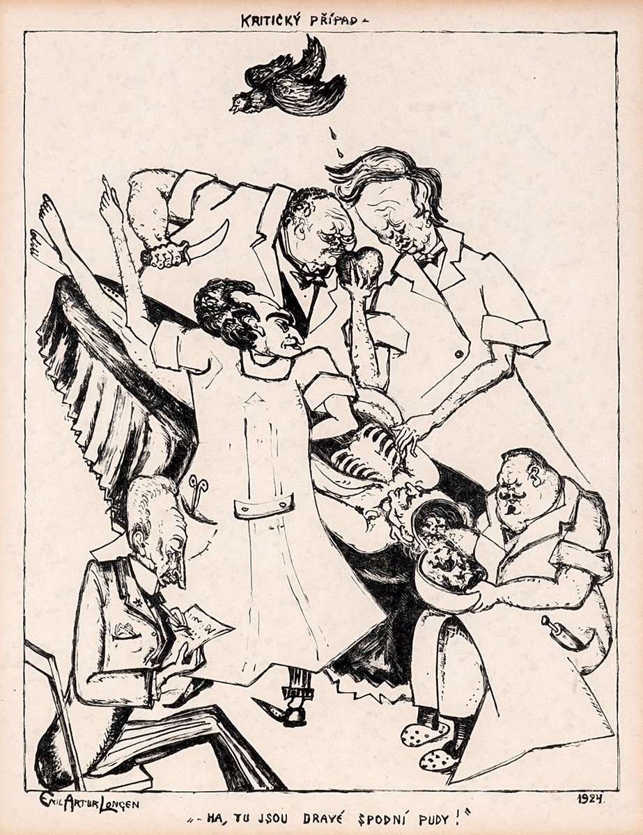 Emil Artur Longen (1885 - 1936) - Kritický případ