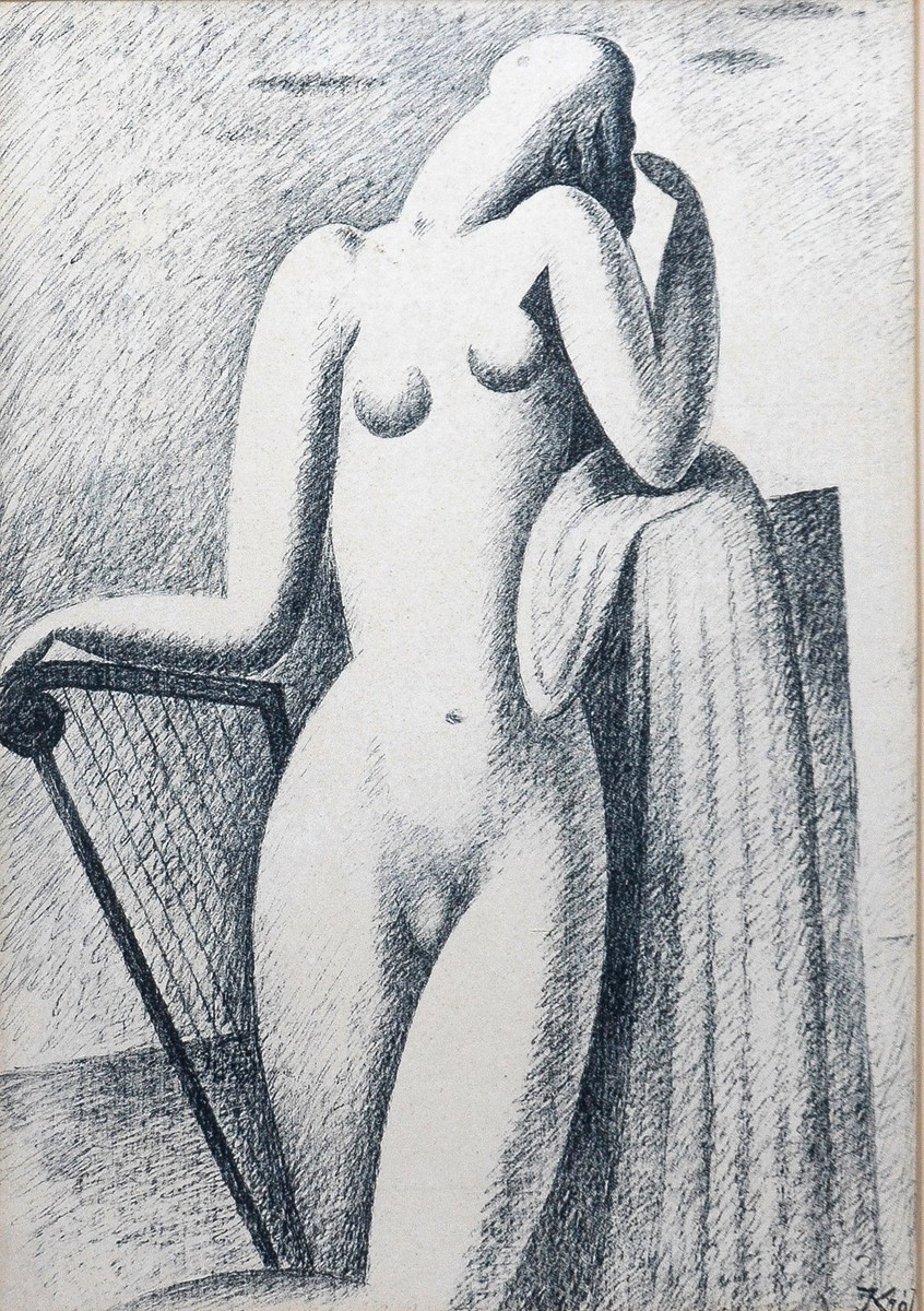 Jaroslav Král (1883 - 1942) - Akt