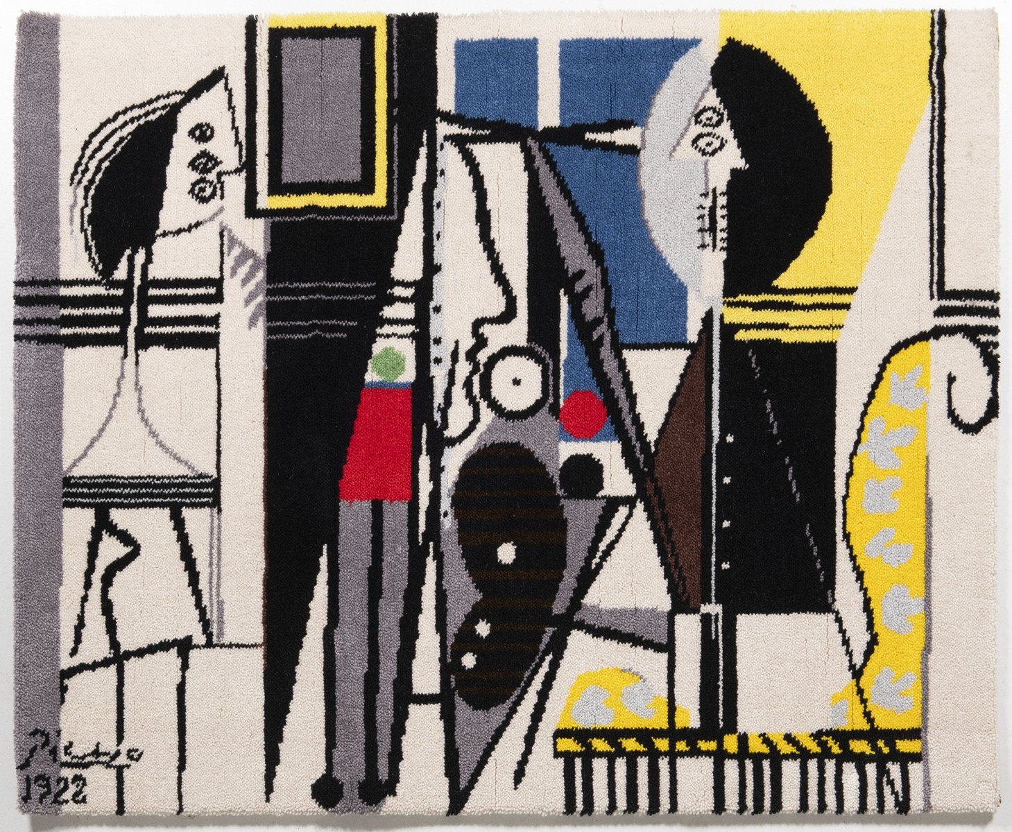 PABLO PICASSO RUG - LE PEINTRE ET SON MODÉLE