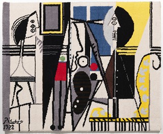 PABLO PICASSO RUG - LE PEINTRE ET SON MODÉLE