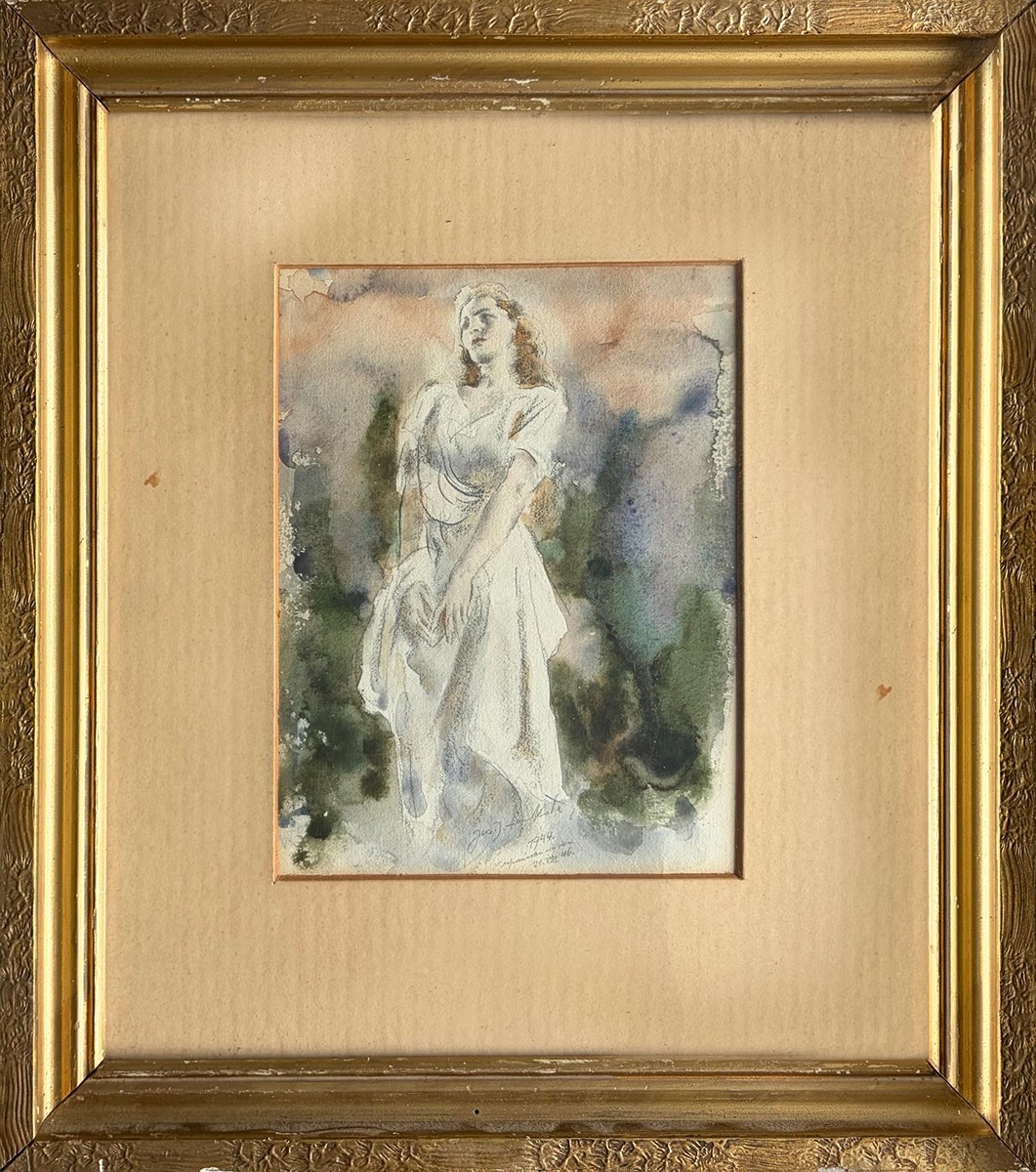 Loukota Josef - Stojící žena