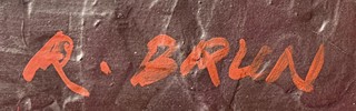 Brun Robert - Růžový abstrakt