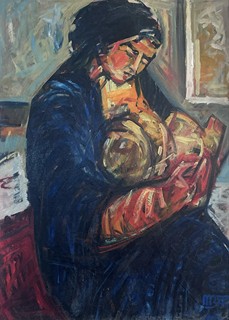 Bravenec Miroslav - Žena s dítětem