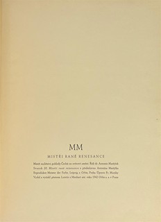 Matějček Antonín - Mistři rané renesance