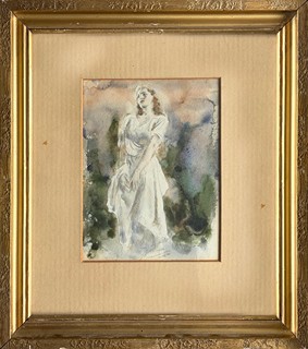 Loukota Josef - Stojící žena