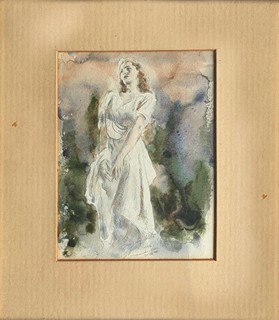 Loukota Josef - Stojící žena