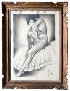 Štika Jaroslav - Sedící akt