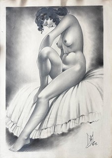 Štika Jaroslav - Sedící akt
