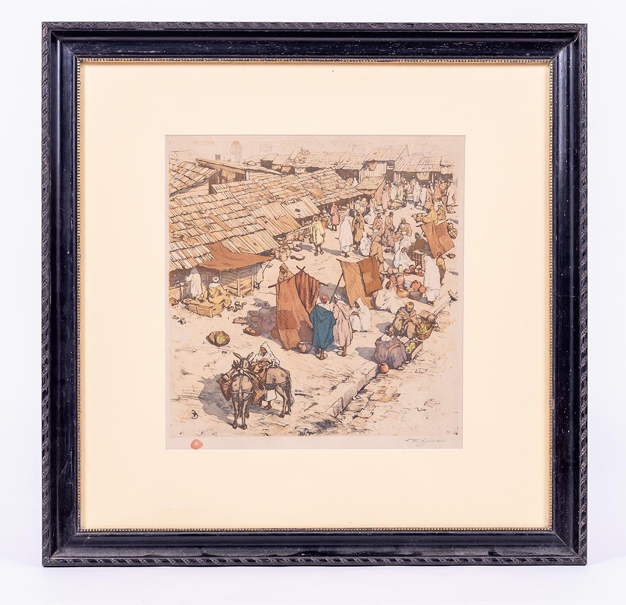 Tavík František Šimon (1877 - 1942) - Tržiště Grand Socco