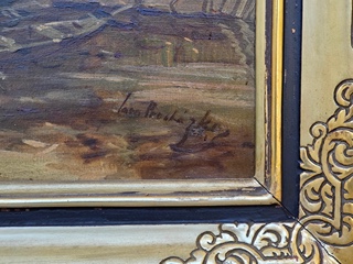 Jaro Procházka (1886 - 1949) - Pražské panorama s Karlovým mostem