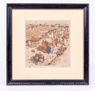 Tavík František Šimon (1877 - 1942) - Tržiště Grand Socco