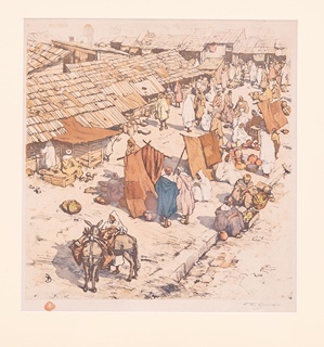 Tavík František Šimon (1877 - 1942) - Tržiště Grand Socco