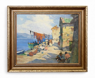 Rudolf Jelínek (1880 - 1945) - Na středomořském pobřeží