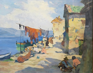 Rudolf Jelínek (1880 - 1945) - Na středomořském pobřeží