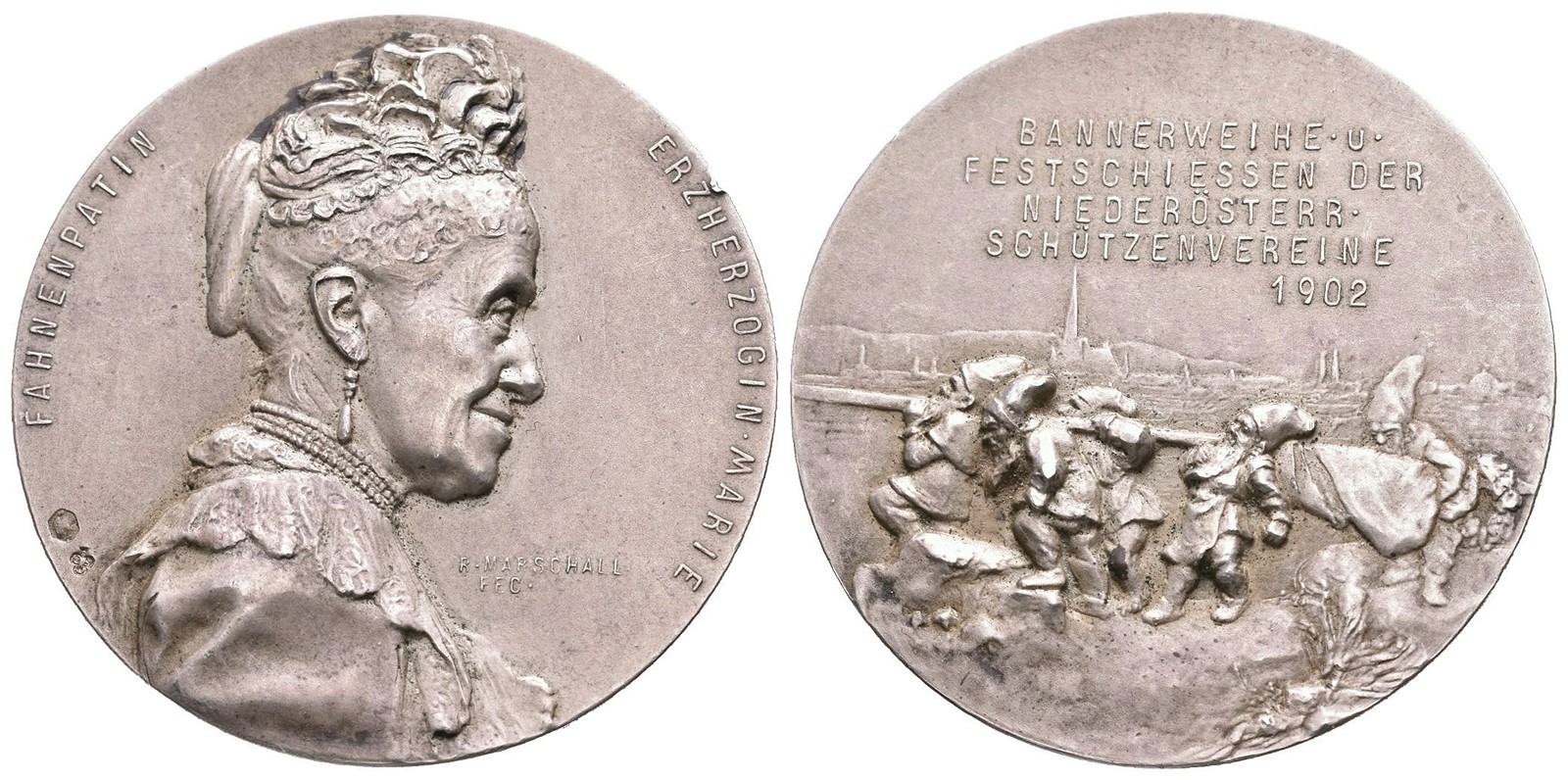 Shooting medals