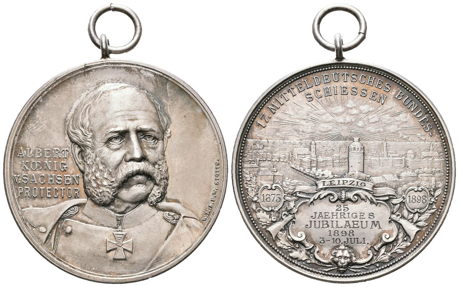 Shooting medals - foreign