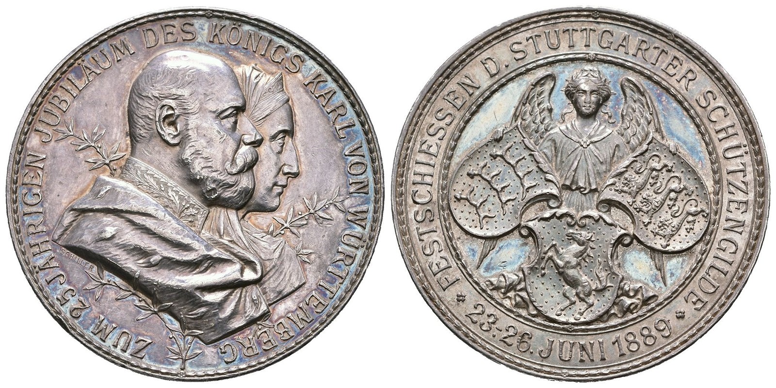 Shooting medals - foreign