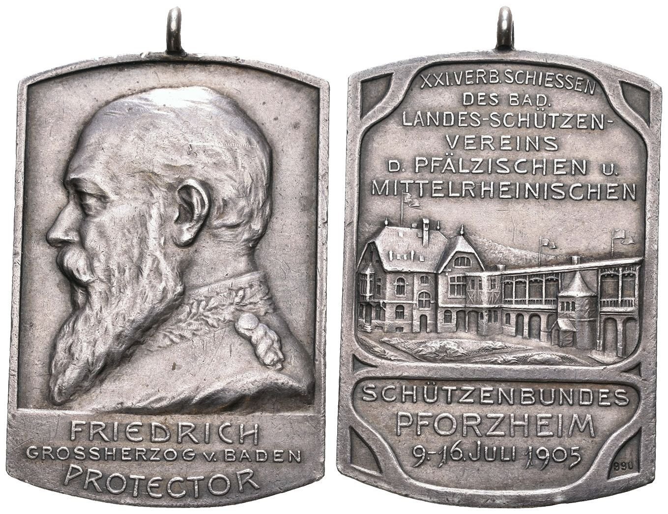 Shooting medals - foreign