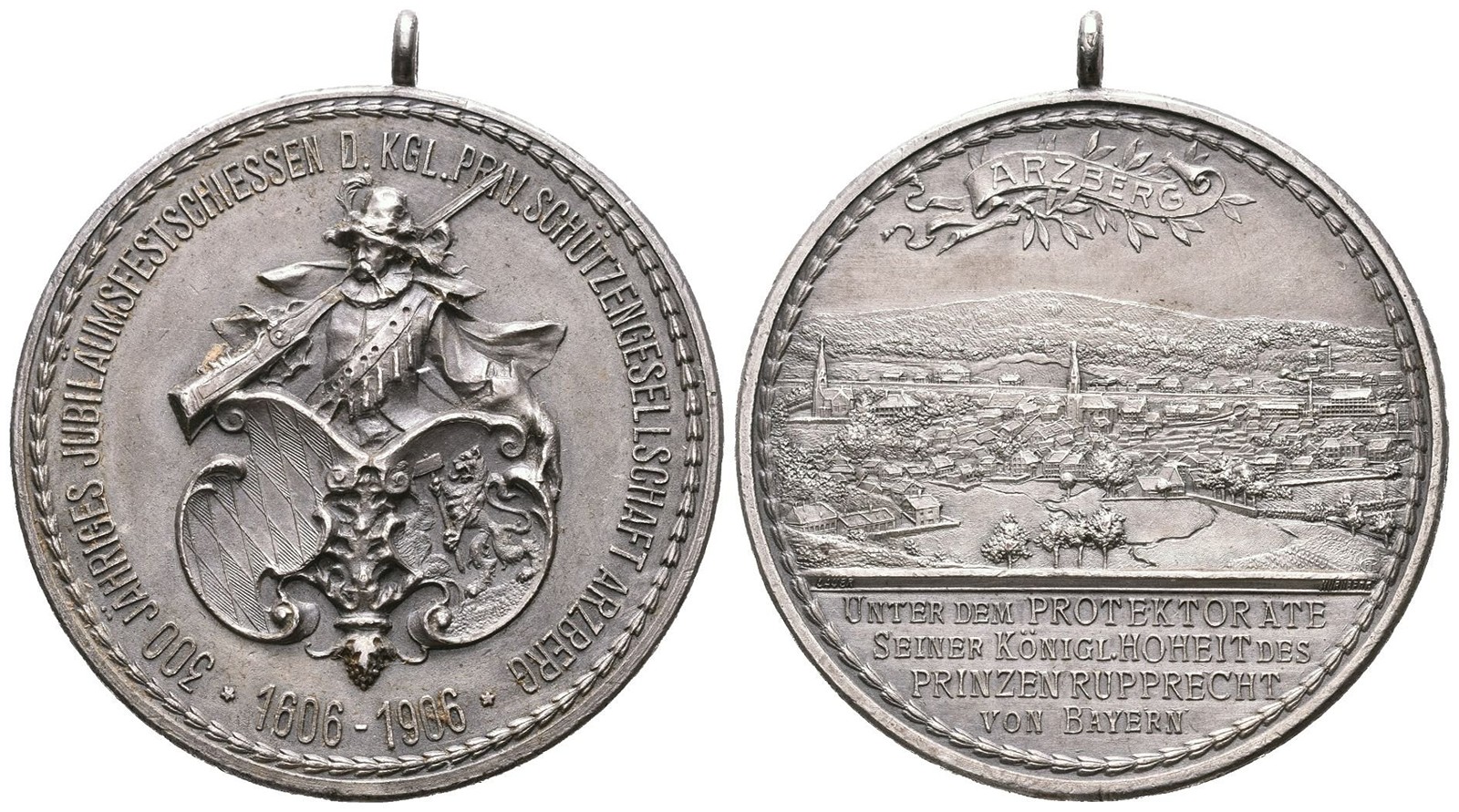 Shooting medals - foreign