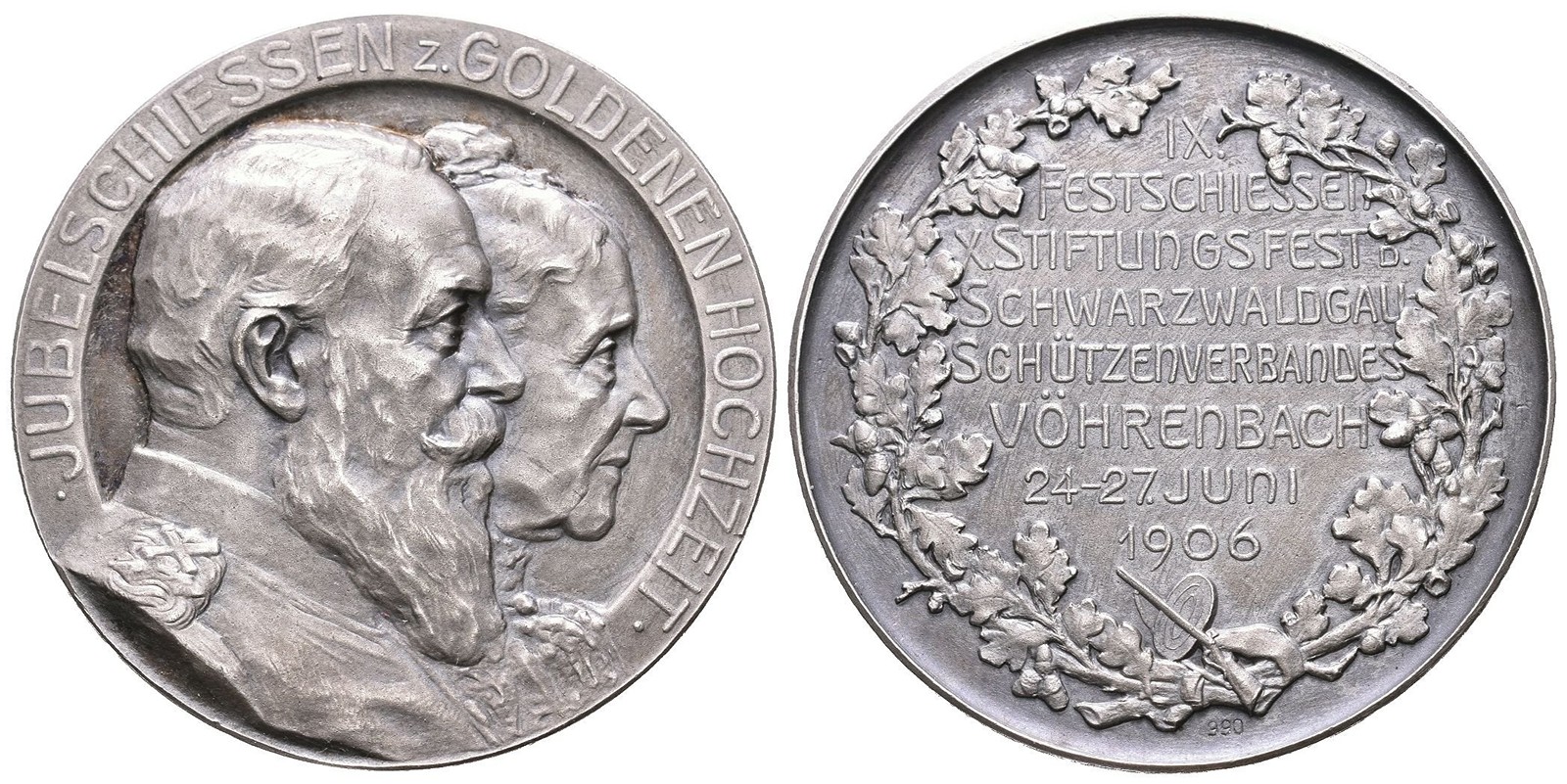 Shooting medals - foreign