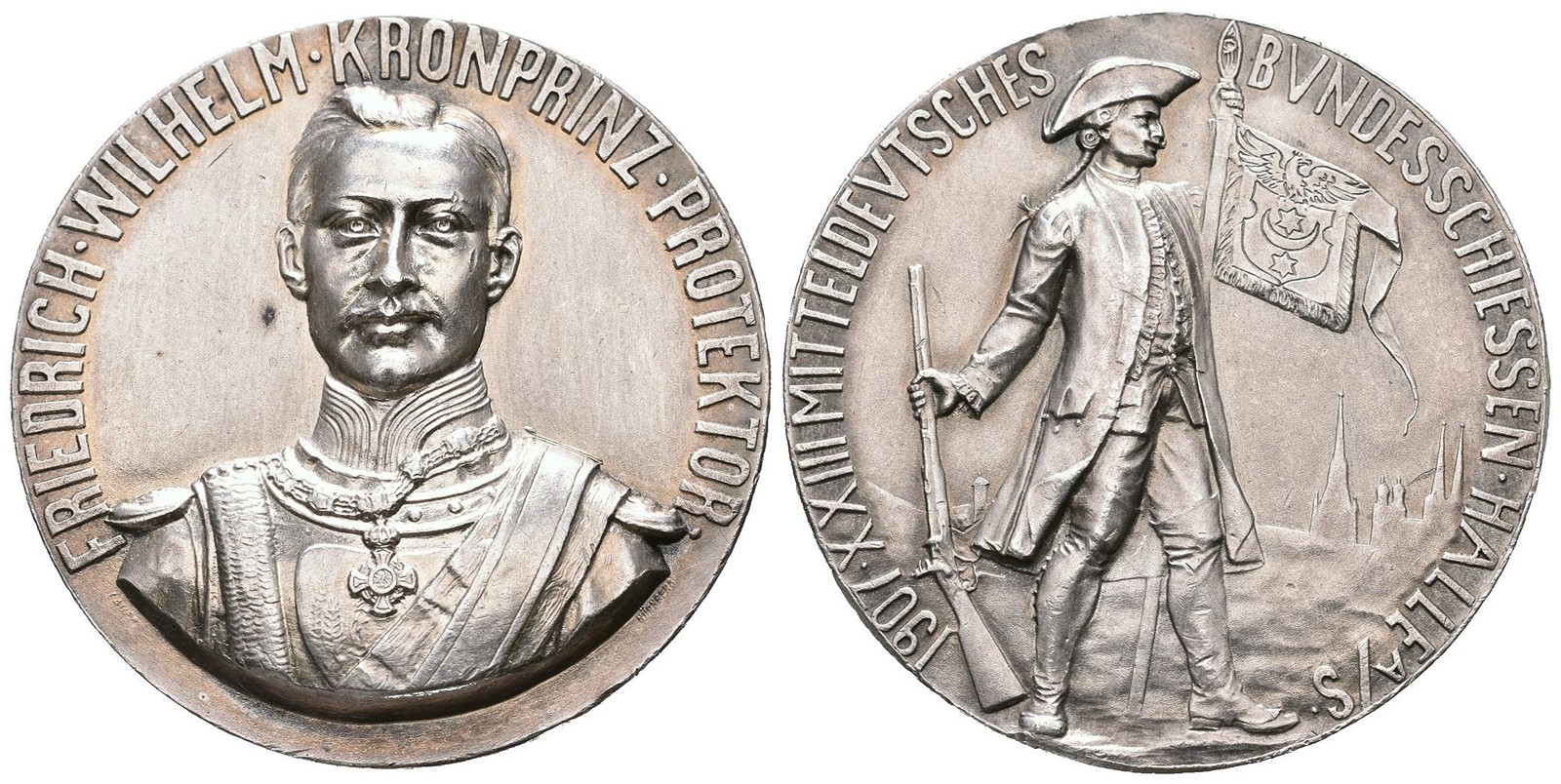 Shooting medals - foreign