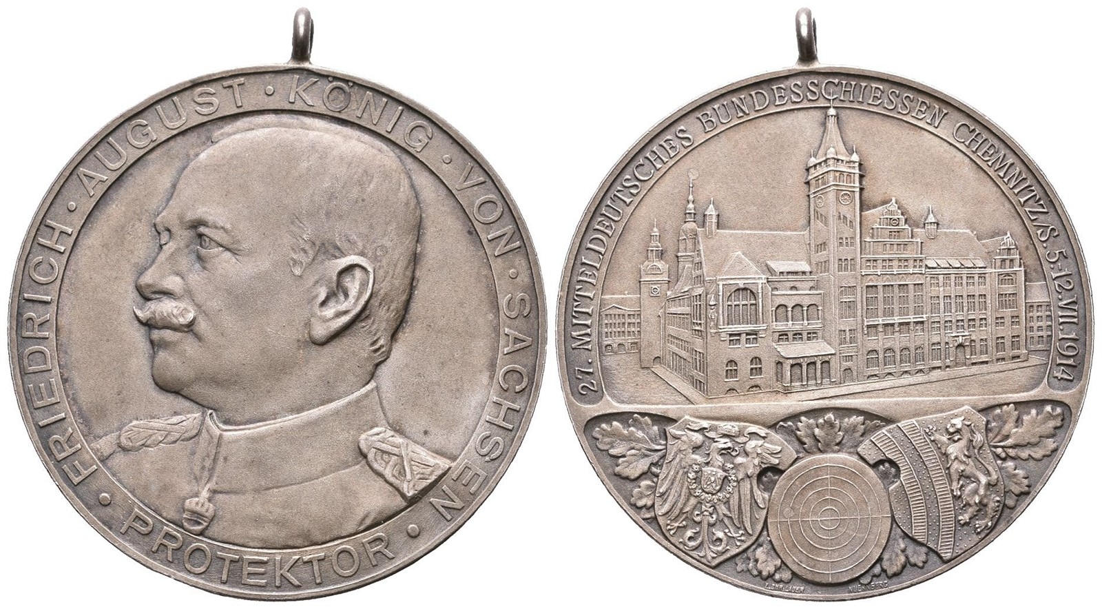 Shooting medals - foreign