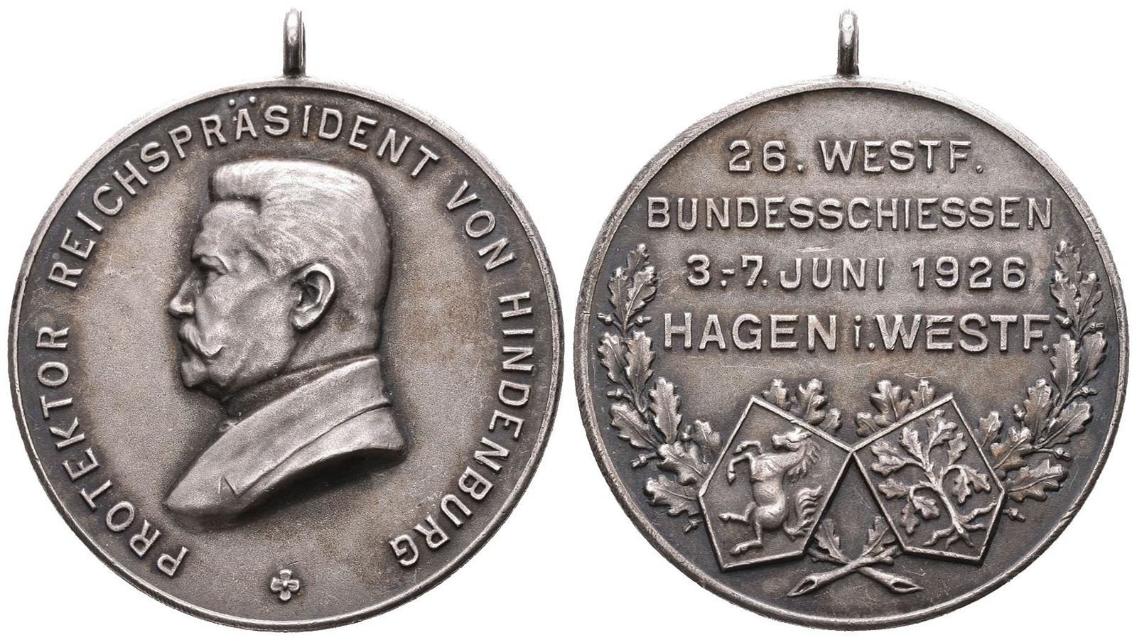 Shooting medals - foreign
