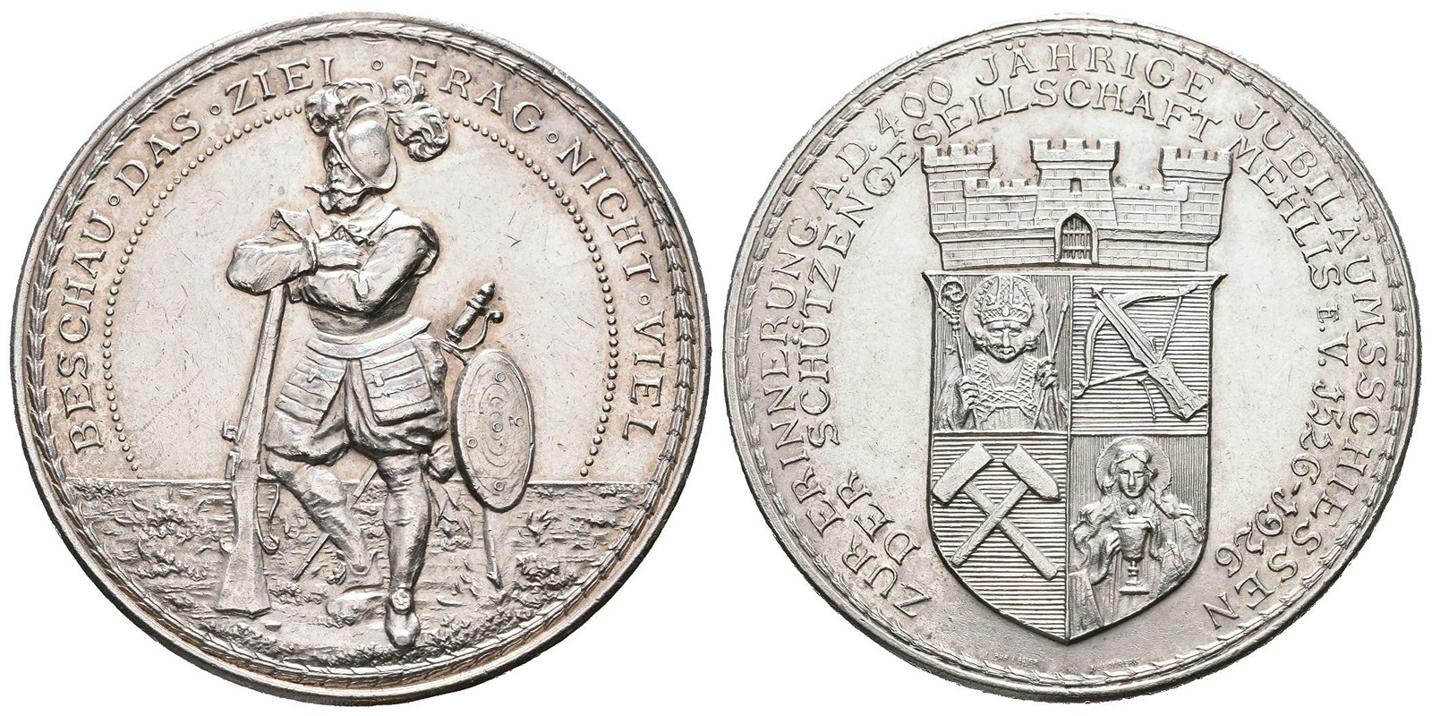 Shooting medals - foreign