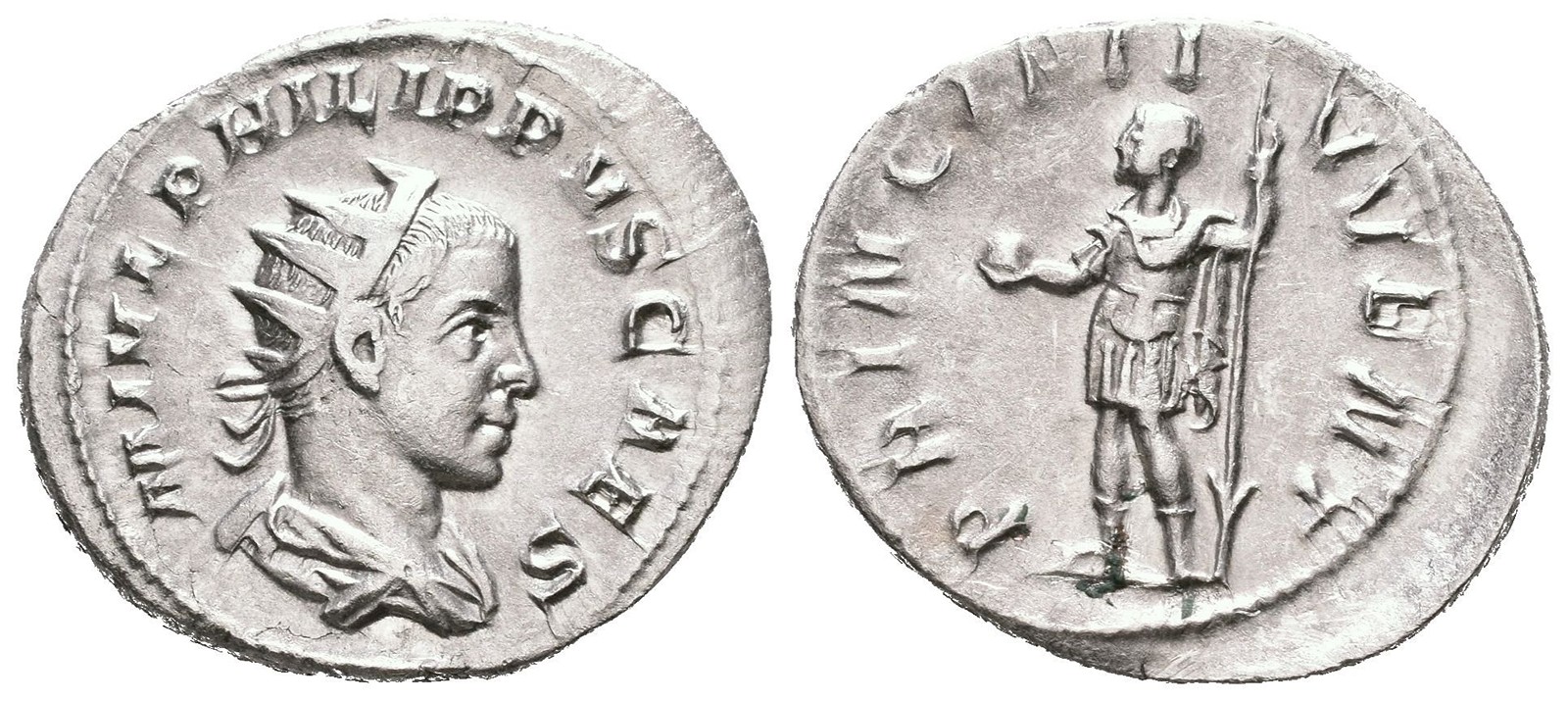 Philip II. - as caesar, 244 - 247